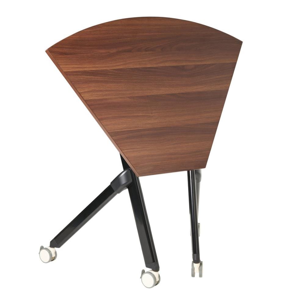 Module de bureau d'angle pliable BENDI Marron foncé 90 cm 64 cm