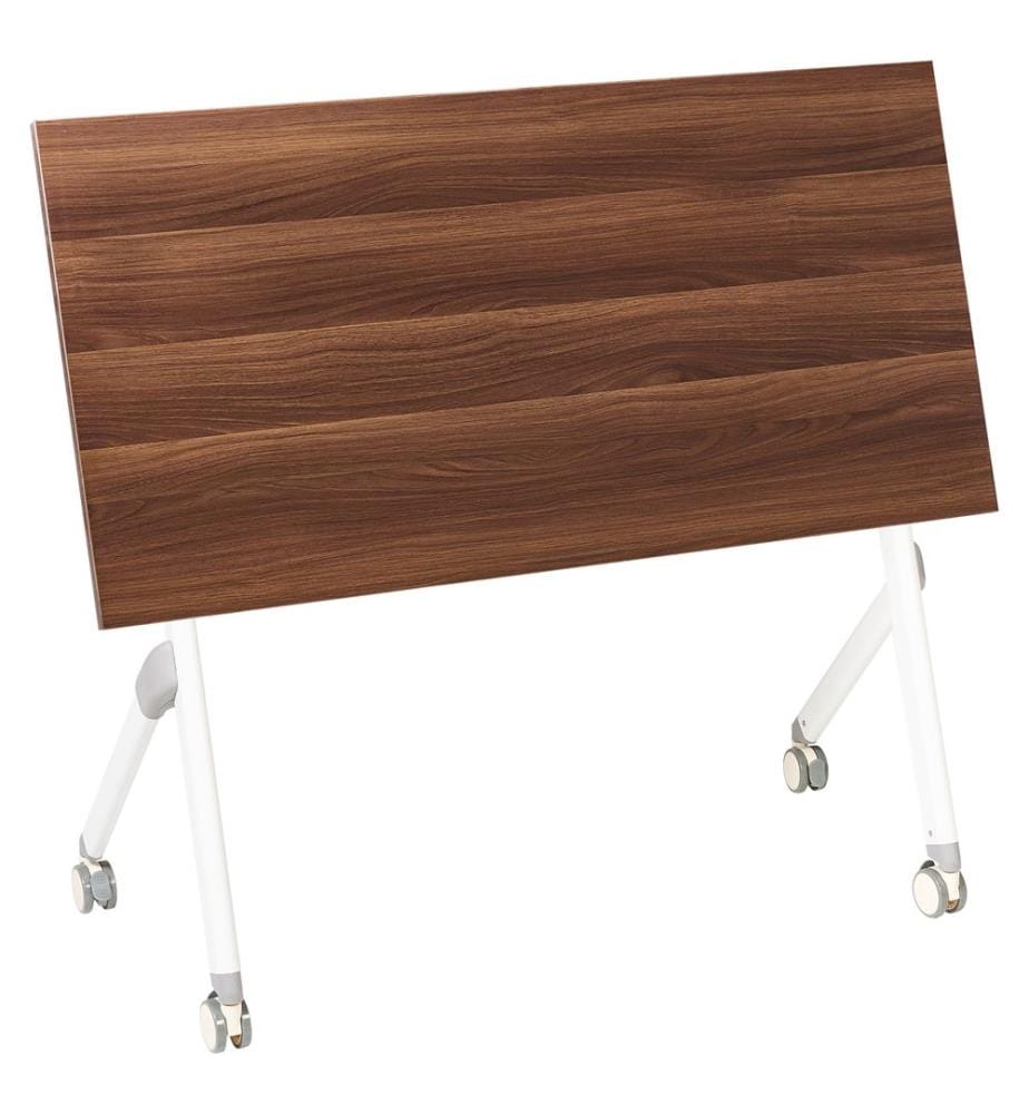 Zusammenklappbarer Schreibtisch BENDI Dunkelbraun 120 cm 60 cm