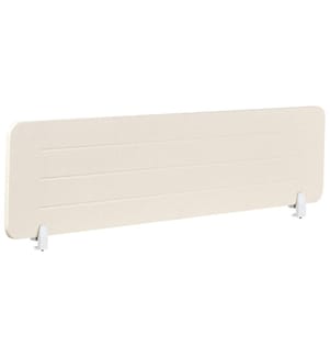 Schreibtischtrennwand ZIGGY 160 x 40 cm Hellbeige