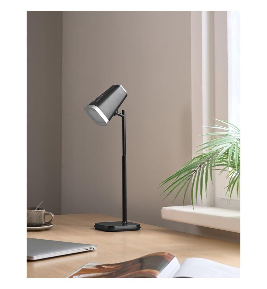 Wireless LED Table Lamp MUSCA with Dimmer Black