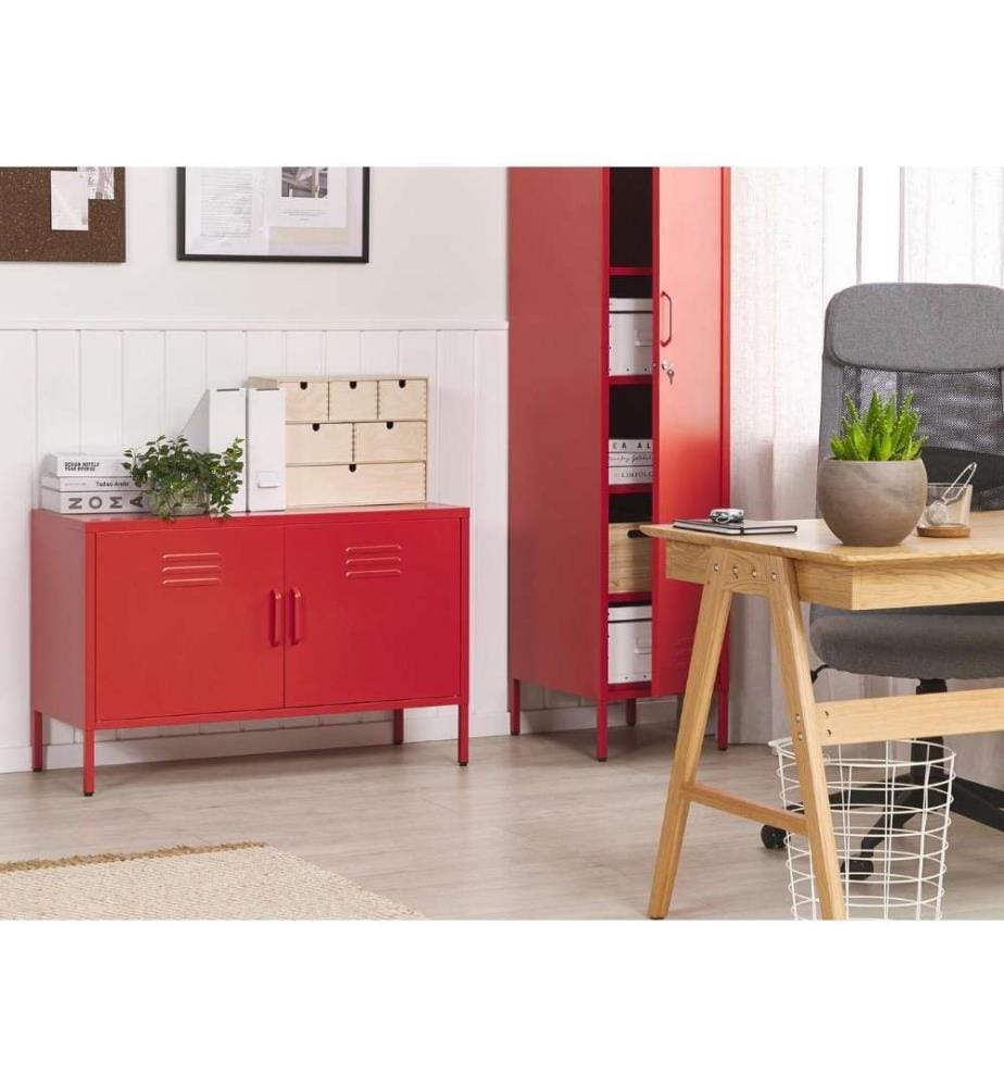 Storage Unit URIA Metal Red