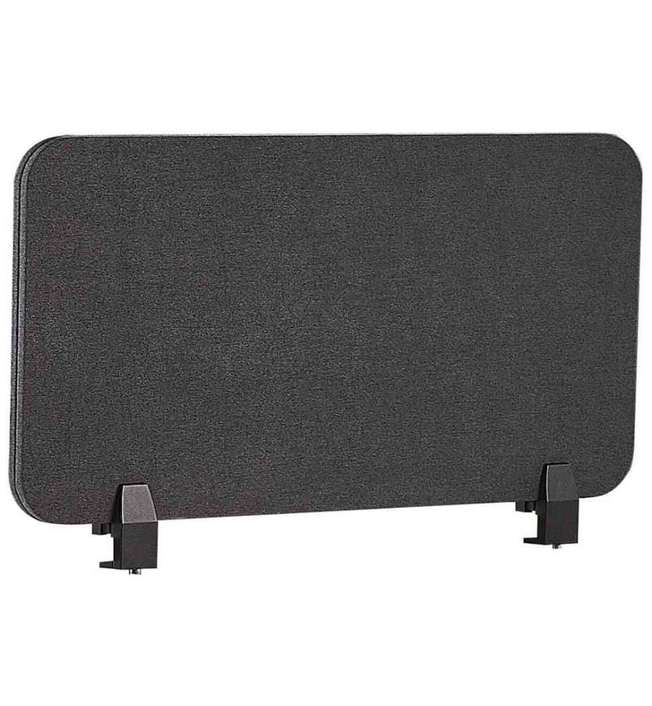 Desk Screen WALLY 80 x 40 cm Dark Grey