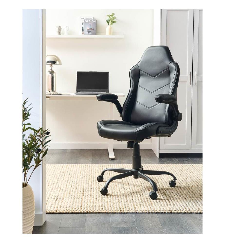 Chaise de bureau TRIUMPHER Cuir PU Noir