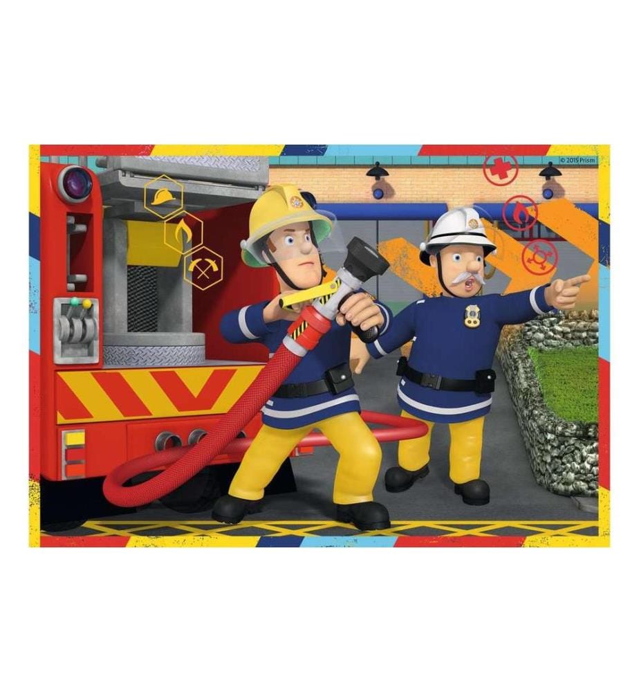 RAVENSBURGER - Puzzle Sam der Feuerwehrmann: Sam im Einsatz