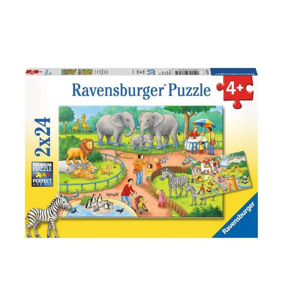 RAVENSBURGER - Puzzle Ein Tag im Zoo