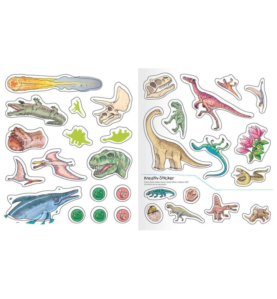 RAVENSBURGER - Kinder-Sachbuch WWW aktiv-Heft Dinosaurier