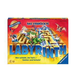 RAVENSBURGER - Familienspiel Das verrückte Labyrinth – Neuauflage 2021