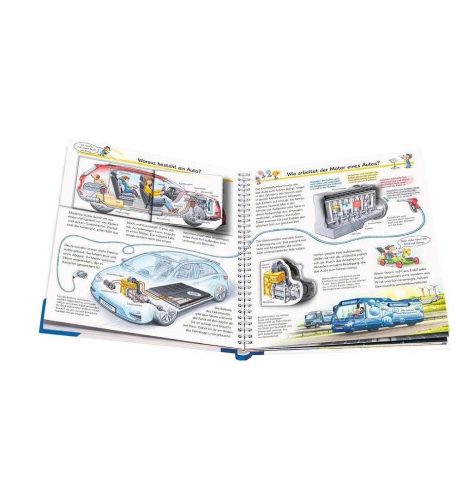 RAVENSBURGER - Livres pratiques pour enfants WWW Wir entdecken Autos