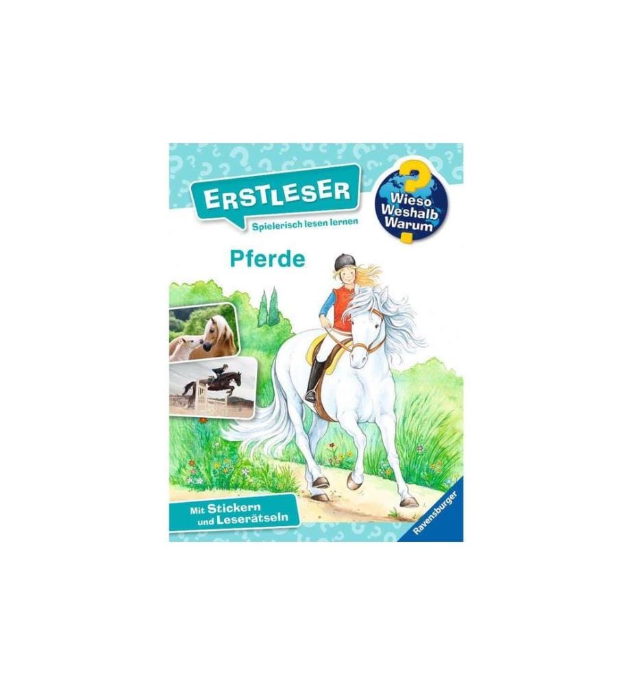 RAVENSBURGER - Kinder-Sachbuch WWW Erstleser: Pferde Band 6