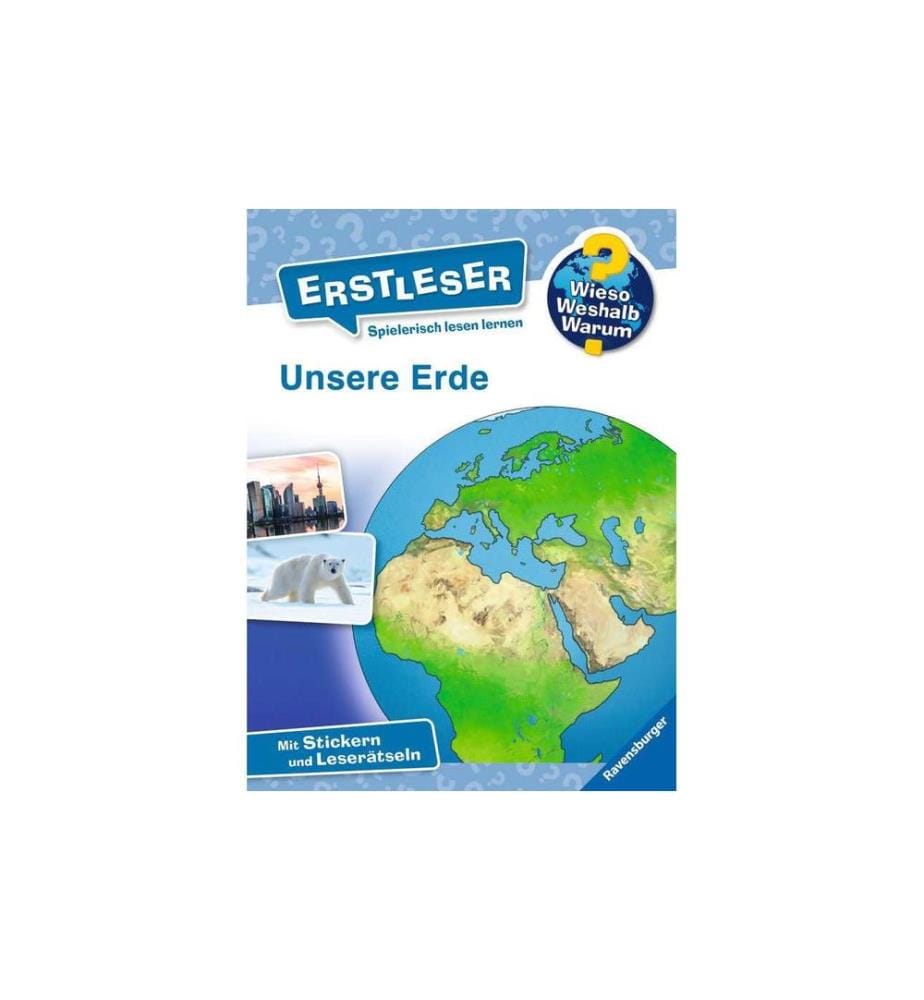 RAVENSBURGER - Livres pratiques pour enfants WWW Erstleser: Unsere Erde