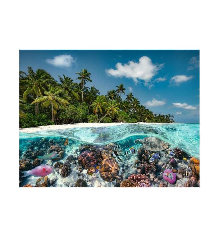 RAVENSBURGER - Puzzle Une plongée aux Maldives
