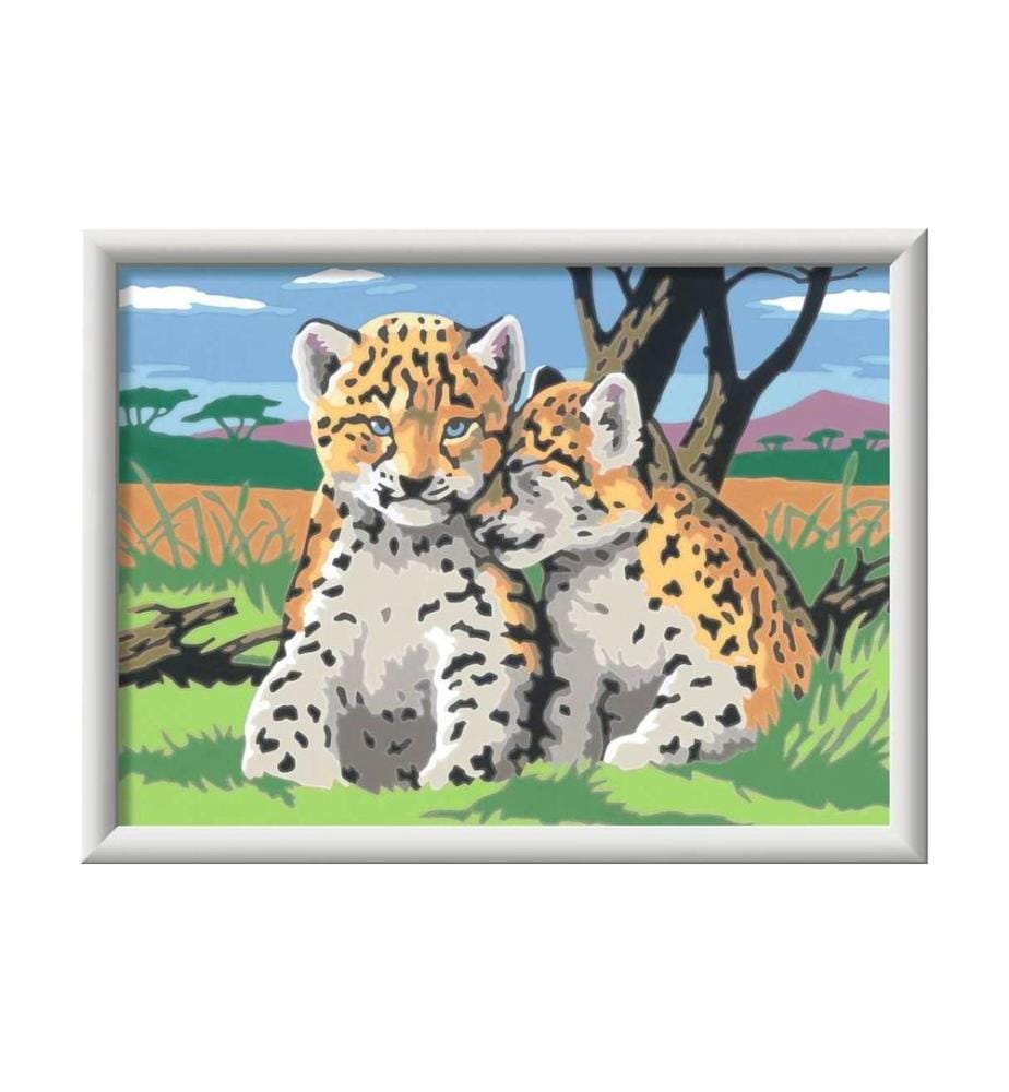 RAVENSBURGER - Malen nach Zahlen CreArt: Safari Friends