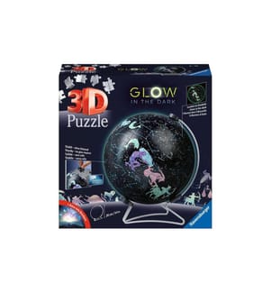 RAVENSBURGER - Puzzle en 3D Glow In The Dark Globe en forme d'étoile