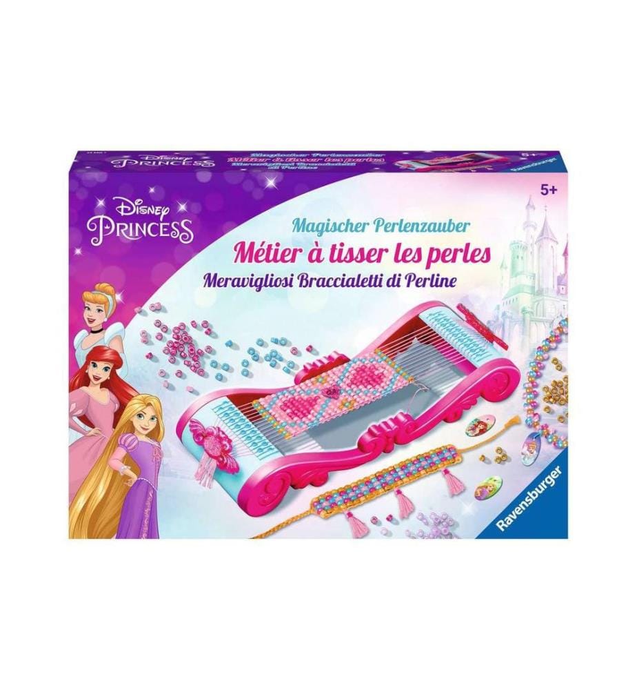RAVENSBURGER - Bastelset Disney Princess Magischer Perlenzauber