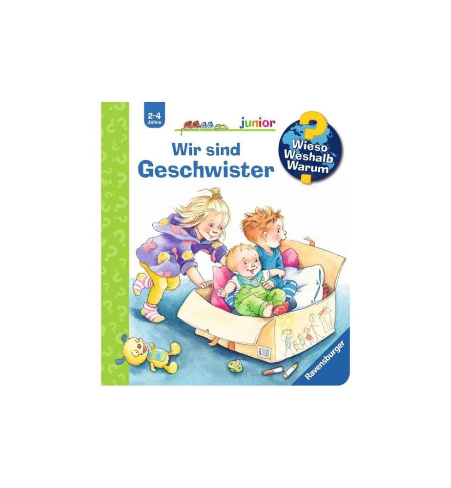 RAVENSBURGER - Livres pratiques pour enfants WWW Wir sind Geschwister