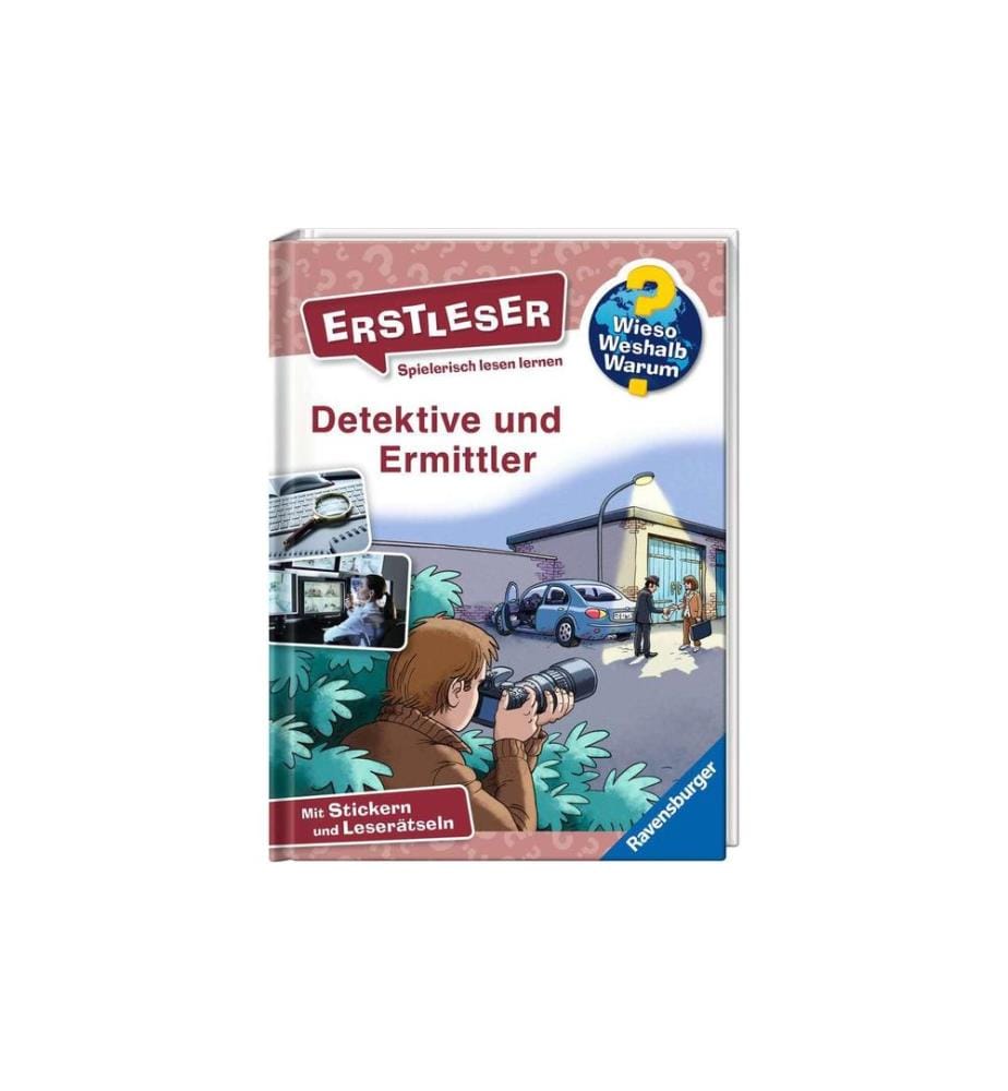 RAVENSBURGER - Kinder-Sachbuch WWW Erstleser – Detektive und Ermittler