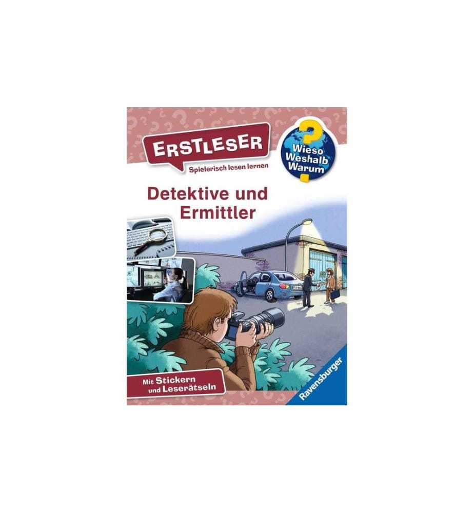 RAVENSBURGER - Kinder-Sachbuch WWW Erstleser – Detektive und Ermittler