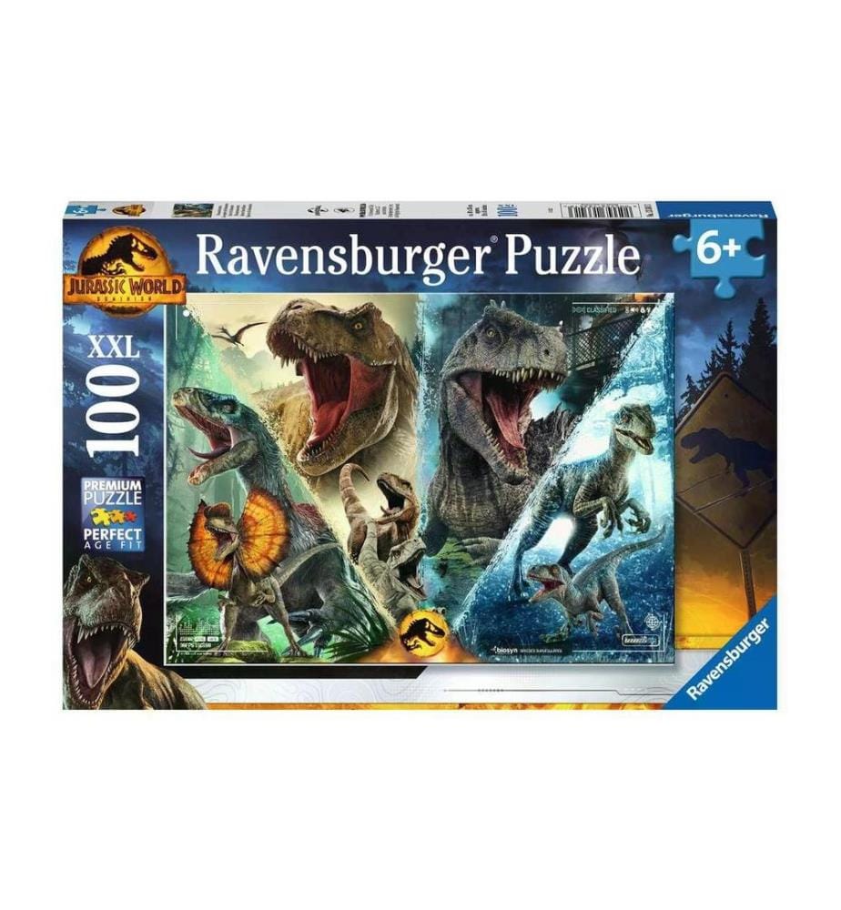 RAVENSBURGER - Puzzle Jurassic World Dominion Espèces de dinosaures