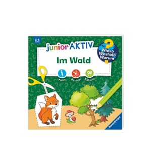RAVENSBURGER - Kinder-Sachbuch WWW junior AKTIV: Im Wald
