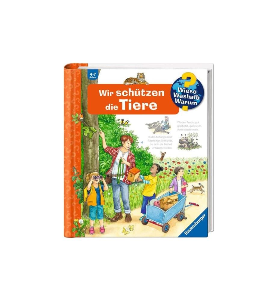 RAVENSBURGER - Kinder-Sachbuch WWW: Wir schützen die Tiere