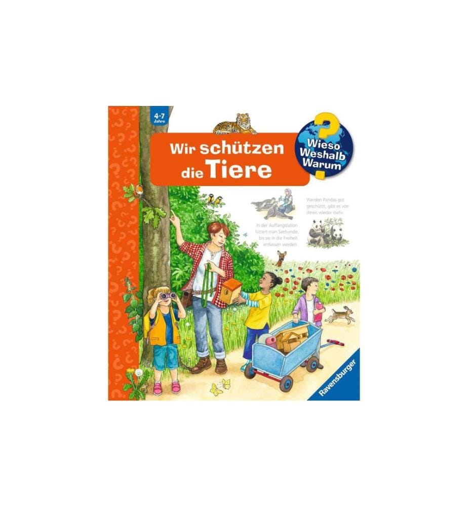 RAVENSBURGER - Kinder-Sachbuch WWW: Wir schützen die Tiere