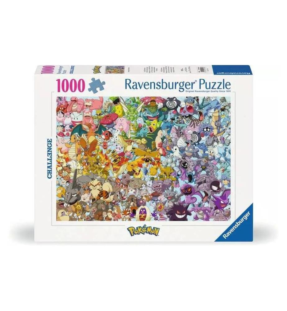 RAVENSBURGER - Puzzle Challenge Pokémon