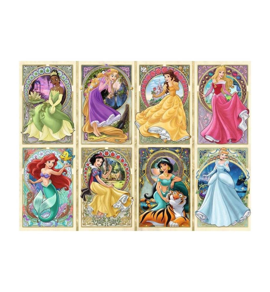 RAVENSBURGER - Puzzle Princesses Nouveau Art
