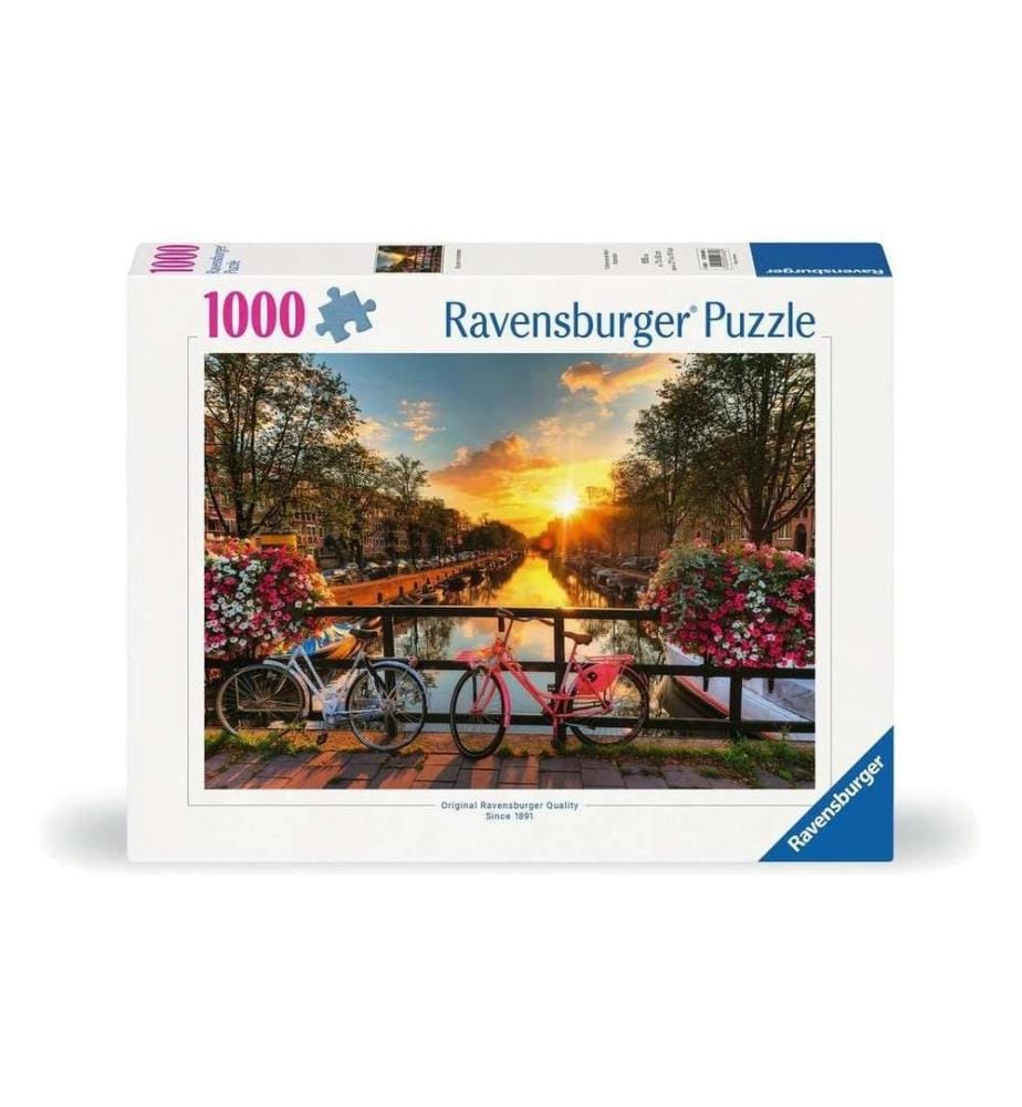RAVENSBURGER - Puzzle Vélos à Amsterdam