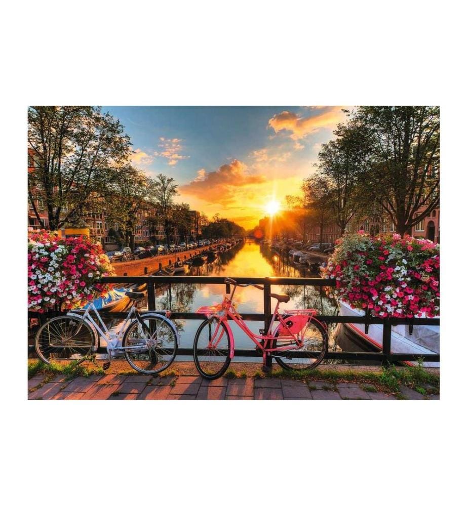 RAVENSBURGER - Puzzle Vélos à Amsterdam