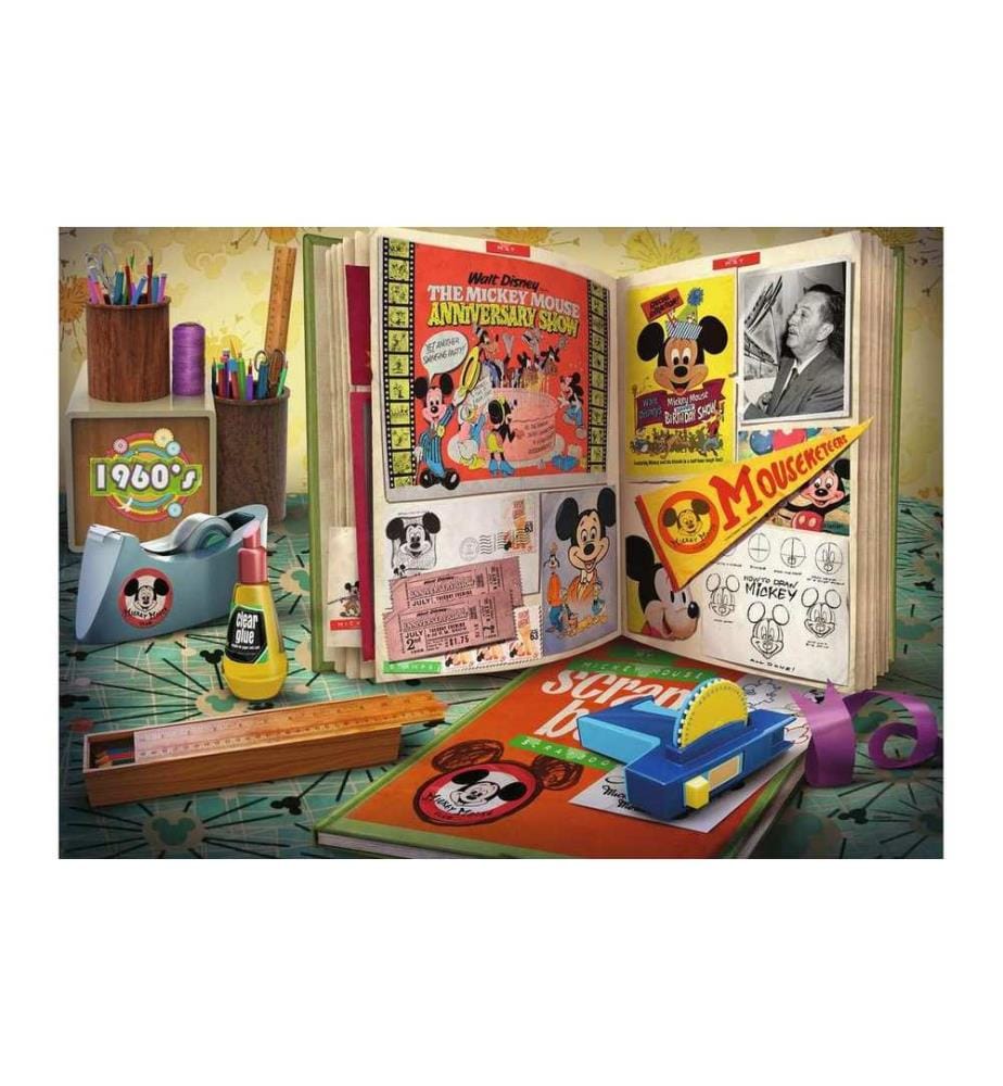 RAVENSBURGER - Puzzle 1960 Mickey Moments