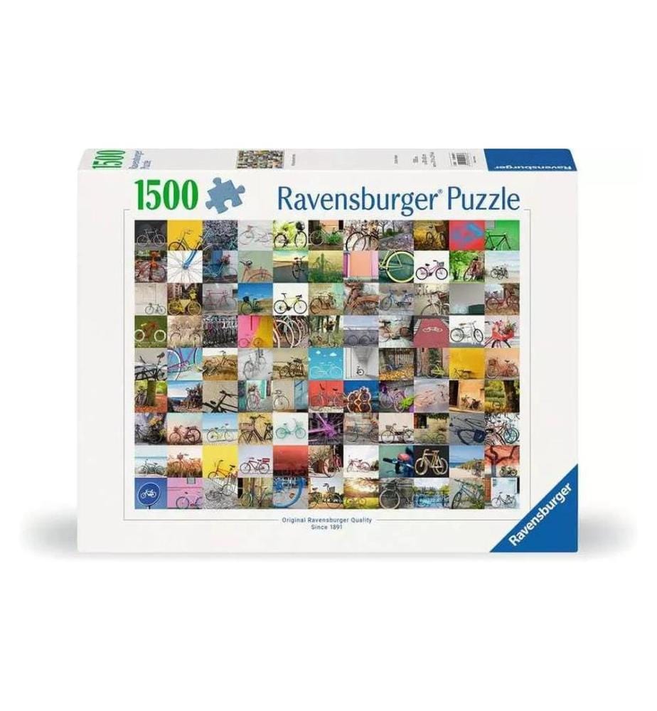 RAVENSBURGER - Puzzle 99 vélos et plus