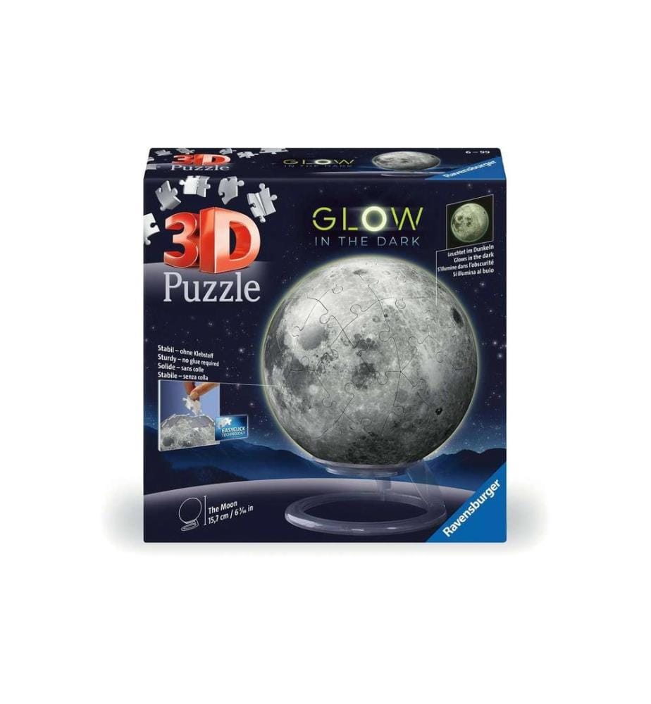 RAVENSBURGER - 3D Puzzle Ball: Der Mond
