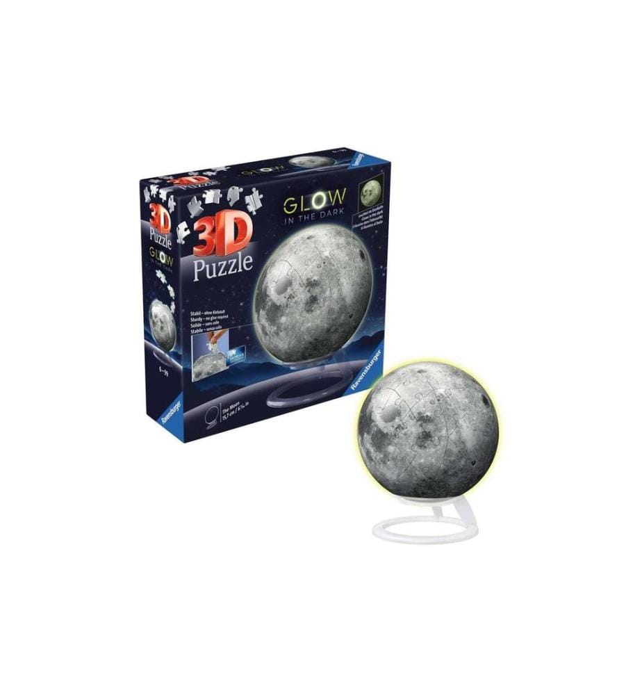 RAVENSBURGER - 3D Puzzle Ball: Der Mond