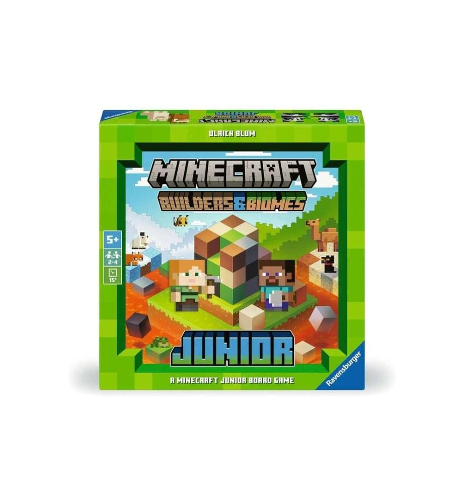 RAVENSBURGER - Kinderspiel Minecraft Builders and Biomes Junior