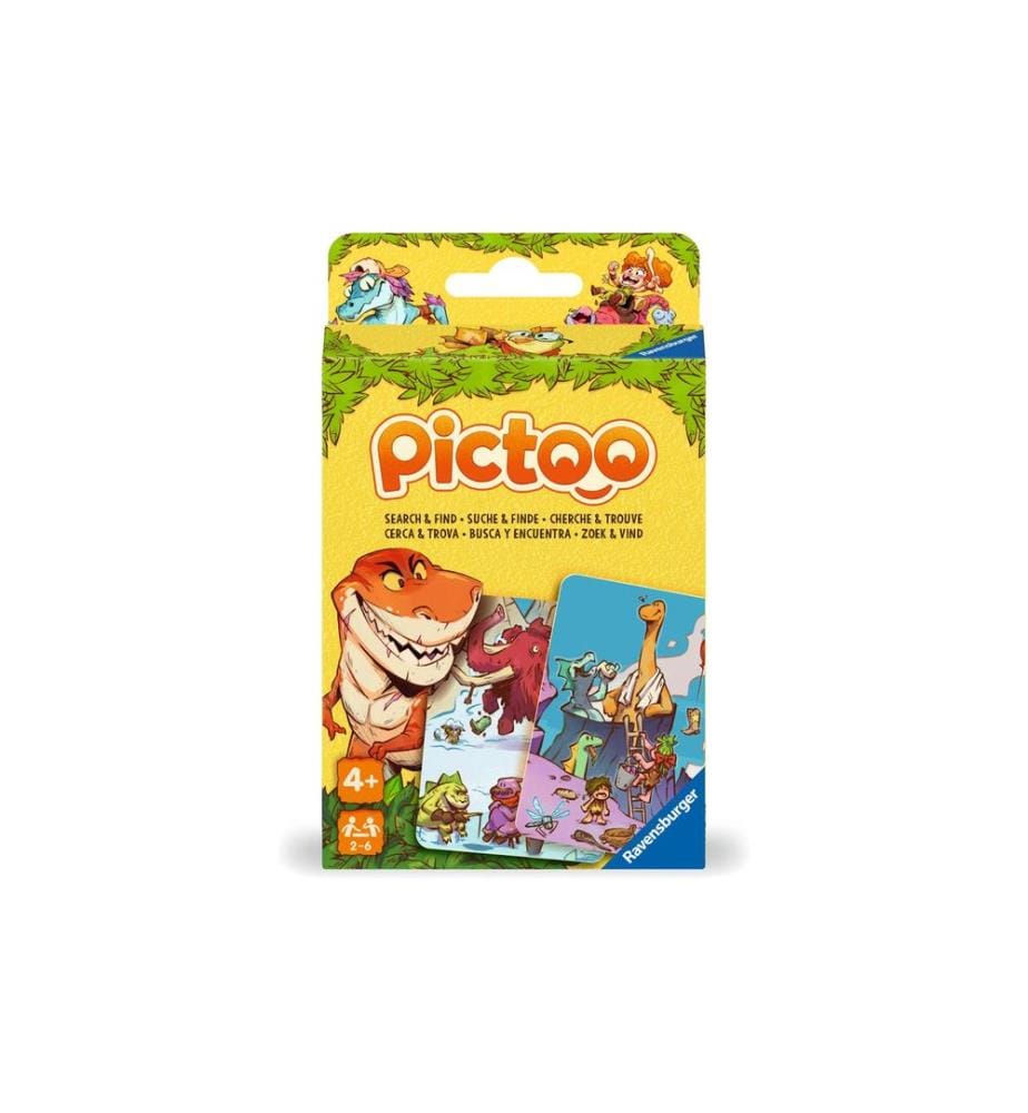 RAVENSBURGER - Kartenspiel Pictoo Dino
