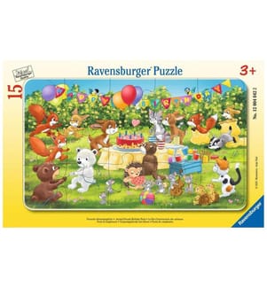 RAVENSBURGER - Puzzle Tierische Geburtstagsfeier