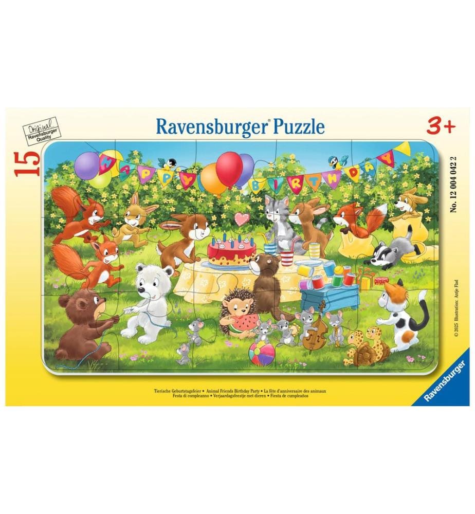 RAVENSBURGER - Puzzle Une fête d'anniversaire animée