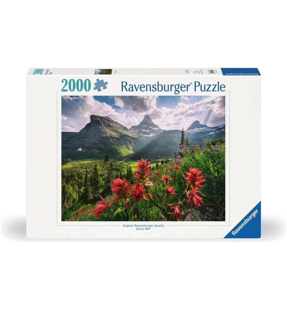 RAVENSBURGER - Puzzle Montagnes de Pristine