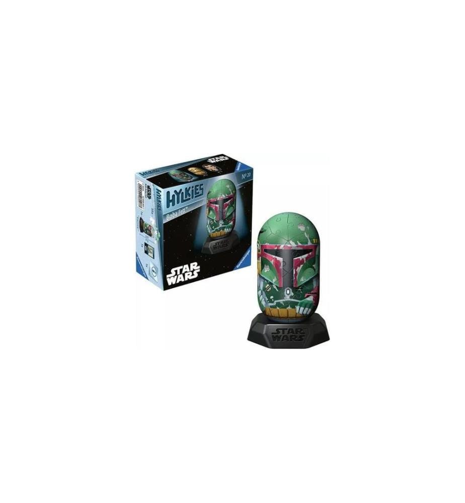 RAVENSBURGER - Puzzle en 3D Hylkies – Star Wars Boba Fett