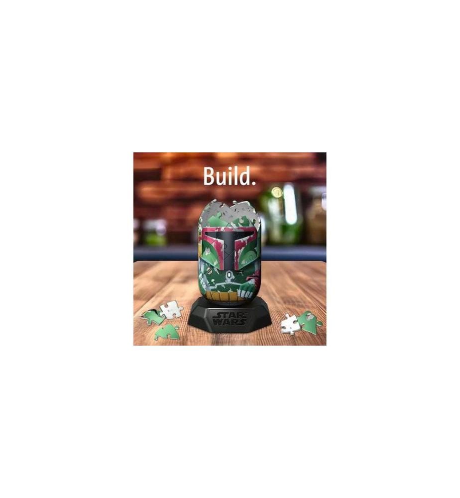 RAVENSBURGER - Puzzle en 3D Hylkies – Star Wars Boba Fett