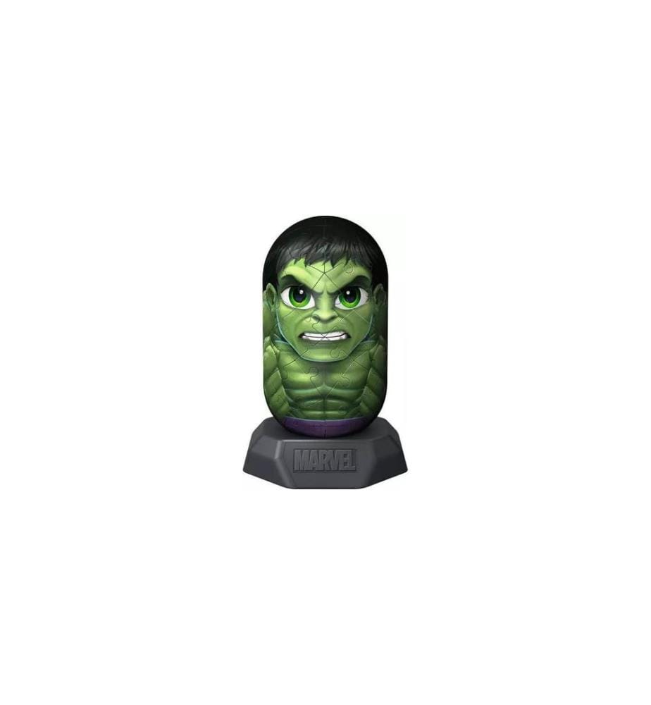 RAVENSBURGER - Puzzle en 3D Hylkies – Marvel Hulk
