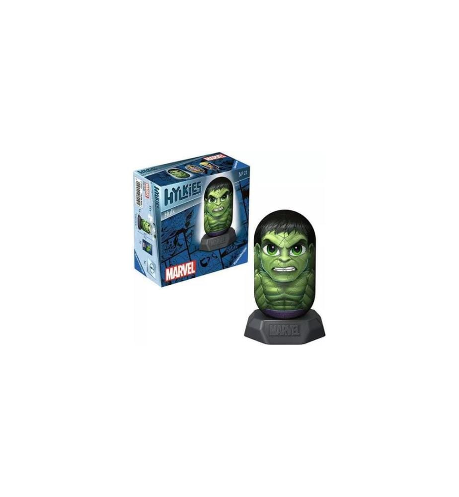 RAVENSBURGER - Puzzle en 3D Hylkies – Marvel Hulk