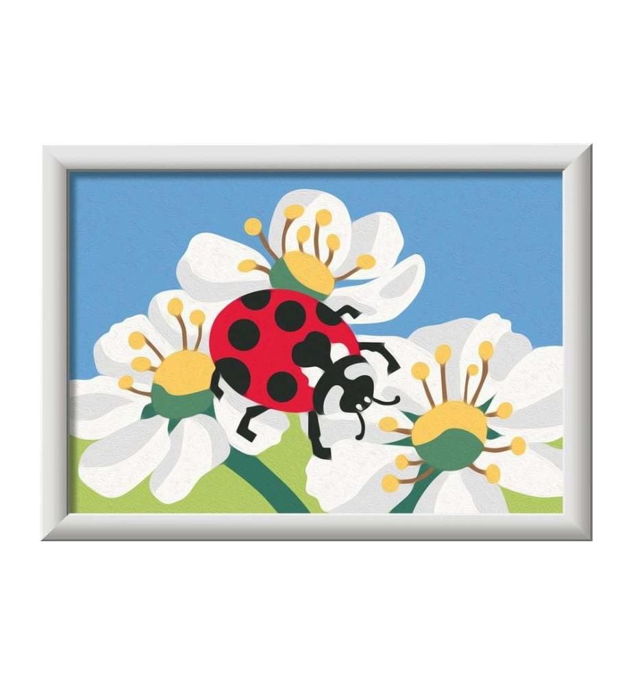 RAVENSBURGER - Peinture avec chiffres CreArt Ladybug avec fleurs