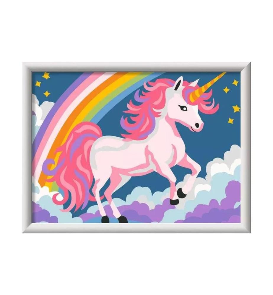 RAVENSBURGER - Peinture avec chiffres CreArt Licorne rose