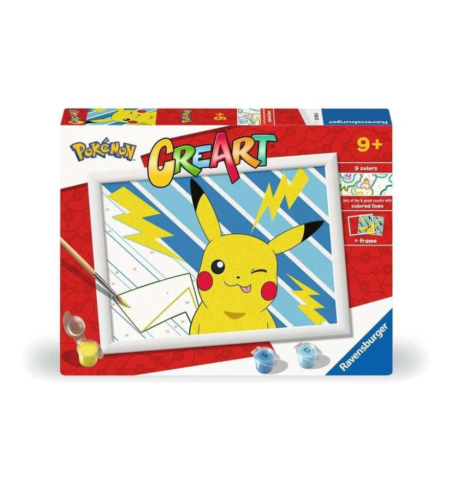RAVENSBURGER - Malen nach Zahlen CreArt Cheeky Pikachu