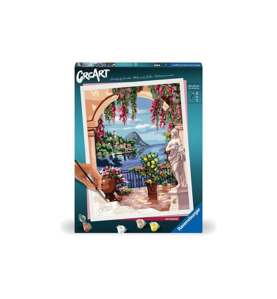 RAVENSBURGER - Malen nach Zahlen CreArt Lago Maggiore
