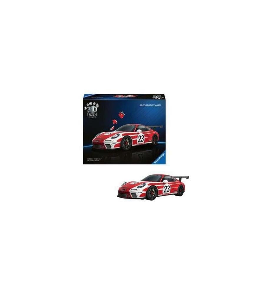 RAVENSBURGER - Puzzle en 3D Iconics Porsche 911 GT3 Cup