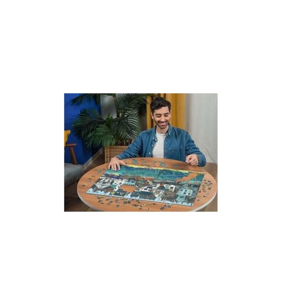 RAVENSBURGER - Puzzle Habour of Wonders: a Bustling Fantasy Port