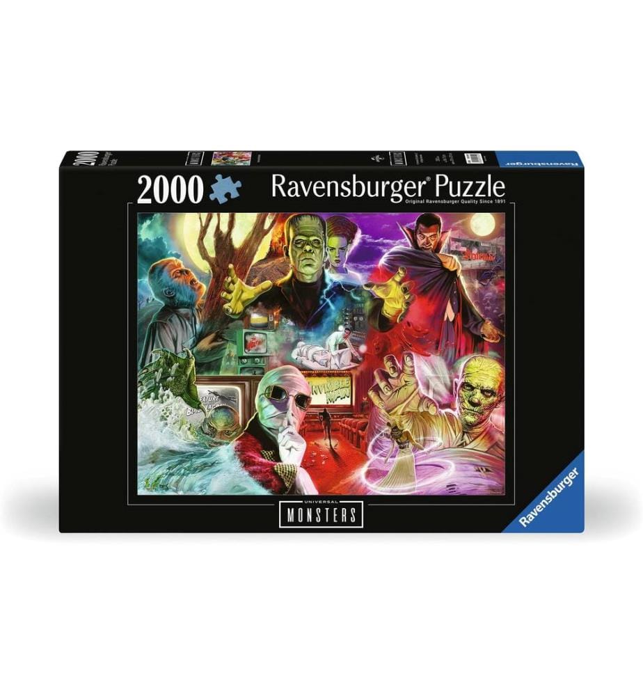 RAVENSBURGER - Puzzle Monstres universels