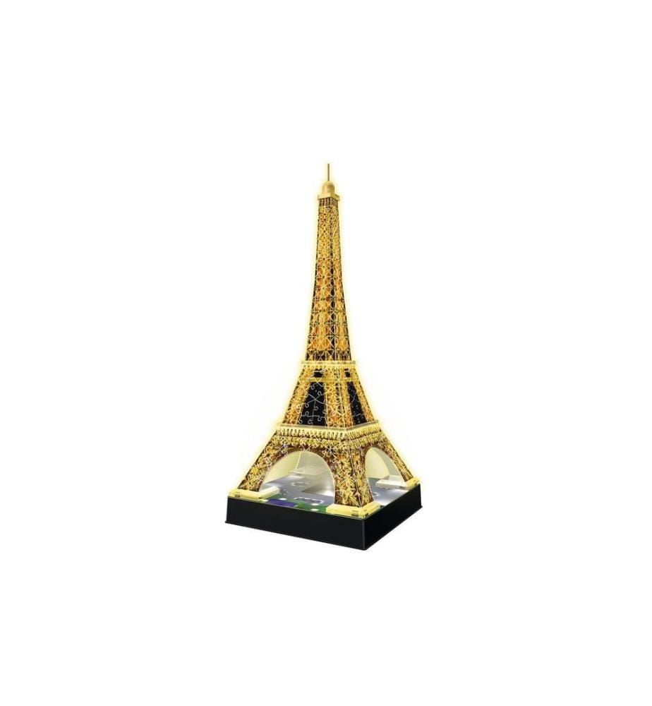 RAVENSBURGER - Puzzle en 3D Tour Eiffel la nuit
